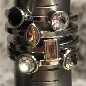 White House Black Market Jewelry - ❤️ 2 FOR $15 SALE ❤️ WHBM 4 Stackable Rings White House Black Market Jewelry - ❤️ 2 FOR $15 SALE ❤️ WHBM 4 Stackable Rings